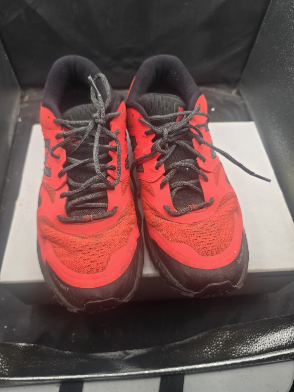 New Balance Red and Black Men's Athletic Shoes